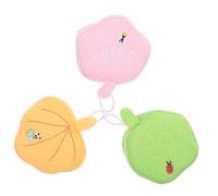 Vaguelly 3piezas Esponja De Baño Bolas De Ducha Para Bebés Verde Rosa Esponja Para Lavar El Cuerpo Depurador Corporal Cómodo Hogar La Ducha