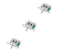 Vaguelly 3piezas Selector De Vías Para Guitarra Eléctrica Perilla Blanca Accesorio Útil Para Sonido Magnético y Transductores Fácil Instalación y Uso Compatible Diversos Modelos De