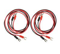 Vaguelly 4 Cables de Prueba de Cobre para Conexión de Tierra en Tocadiscos Aislamiento de Pvc, Fácil de Conectar y Conveniente para Almacenar
