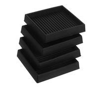 Vaguelly 4 Piezas Almohadillas Antideslizantes para Muebles Posavasos de Goma Resistentes Protectores para Patas de Sofá Cama Silla y Mesa Evitan Deslizamientos y Ruidos