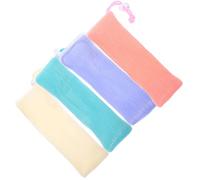 Vaguelly 4 Piezas Bolsa De Malla De Burbujas Para Jabón Bolsas Jabón Exfoliante Para Baño Para Tocador