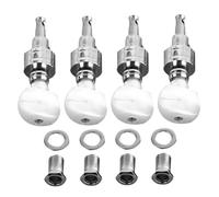 Vaguelly 4 Piezas Clavijas de Afinación para Banjo Kit de Sintonizadores con Cabeza Semicerrada Fácil Instalación y Diseño Práctico para Reemplazo Rápido