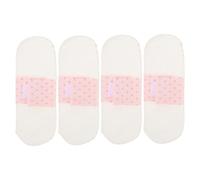 Vaguelly 4 Piezas Paty Liner forros de tela para mujeres protegeslips lavables compresas menstruales de tela reutilizables forro de cubo de reutilizable forro menstrual algodón
