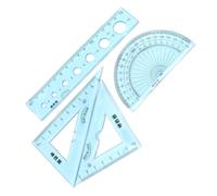 Vaguelly 4 Piezas Regla Flexible, Gobernante Escolar de Plástico, 1cm, Diseño Ondulado y, Escala Clara, Portátil, para Uso Escolar, Arquitectos y Artistas