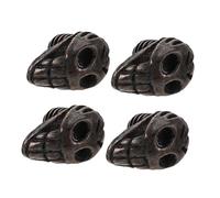 Vaguelly 4 Piezas Silenciosos Protectores para Tijeras de Peluquería Amortiguadores con Diseño de Accesorios Profesionales para Tijeras Reducción de Ruido para Barbería y Salón