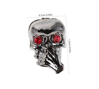 Vaguelly 40 Piezas Charms Uñas Retro de Aleación para Halloween Decoraciones con Cruces Corazones y Calaveras para Manicura DIY Fiesta