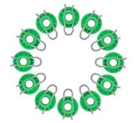 Vaguelly 40 Piezas de Pivotes Deslizantes para Canal de Vidrio de Elevalunas Compatible con Vehículos, Clips de Retención de Vidrio Resistentes para Regulador de Ventana, Accesorios