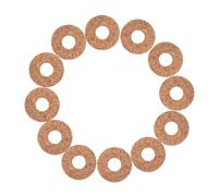Vaguelly 40piezas Almohadillas Autoadhesivas De Corcho Para Púas De Guitarra Antideslizantes Unidades Accesorios Para Guitarra Eléctrica y Acústica
