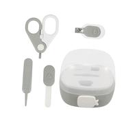 Vaguelly 4piezas Cortaúñas Eléctrico Para Bebés Kit De Aseo Mamás Primerizas Cortaúñas Con Mango Antideslizante y Manicura Completo