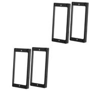 Vaguelly 4piezas Cubierta Protectora De Pastillas Para Guitarra Eléctrica De Marco Para Doble Pickup Accesorio De Repuesto Para Guitarras Protección Eficaz y Duradera