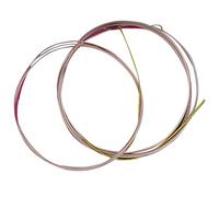 Vaguelly 4piezas Cuerdas Para Pipa Profesionales Accesorios De Cuerdas De Acero Para Pipa Repuestos Para Practicar Instrumentos Musicales Casa o Estudio