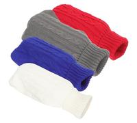 Vaguelly 4piezas Fundas Tejidas Para Bolsa De Agua Caliente Suaves y Portátiles Para Invierno Disponibles y Oscuro Para Calentar Manos Exteriores