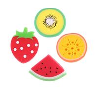 Vaguelly 4piezas Juguetes De Bola De Baño Esponja De Baño Para Cepillo De Esponja Juguete Bebe