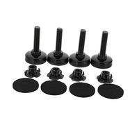 Vaguelly 4piezas Patas De Sofá Ajustables Niveladores De Muebles Originales para Muebles Resistentes Elevadores De Mesas y Sillas De Oficina Uso Interiores