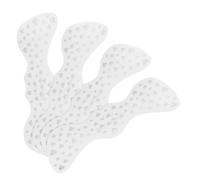 Vaguelly 4piezas Pegatinas De Para Maquillaje Tatuajes De Festival Pegatinas De Maquillaje Plateadas