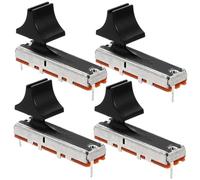 Vaguelly 4piezas Potenciómetro Deslizante Lineal Para De Mezcla Herramienta De Tuning Para Control De Volumen y Audio