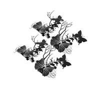 Vaguelly 4piezas Sombreros de Halloween Telarañas Mariposas y Horquillas de Pasador Gótico Tocados de Terror para Disfraces de Esqueleto Pinzas Punk de Zombi para Fiestas de Halloween
