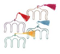 Vaguelly 4piezas Soporte De Partituras Musicales Clips De Página Metálicos Para Piano y Guitarra Morado Accesorio Práctico Para Músicos