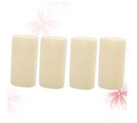 Vaguelly 4piezas Toalla De Baño De Lufa Esponjas De Lufa Exfoliantes Esponjas Exfoliantes Para Baño Para Exfoliación Hechas De Material Natural