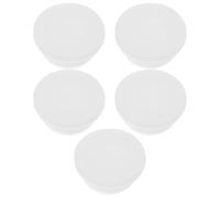 Vaguelly 5 Tapones de Silicona Reutilizables Sellado Seguro y Preservación, Diámetro 32.3mm para Botellas de Sal y Pimienta Ideales para Cocina y Almacenamiento