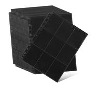Vaguelly 50 Hojas Fundas de Tarjetas Coleccionables de Páginas con Protección Duradera Álbum de Tarjetas para Kpop y Almacenamiento Organizado y Resistente al Agua