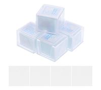 Vaguelly 500 Piezas de Cubreobjetos Cuadrados de Vidrio Transparentes para Laboratorios, Consumibles Confiables para Preparación de Muestras en Instituciones Educativas