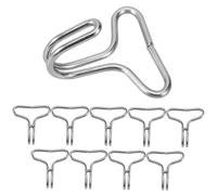 Vaguelly 50piezas Gancho Fijación Funda Asiento Coche Accesorio Colgador Funda Reposacabezas Compatible Varios Asientos