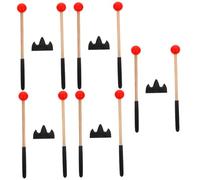 Vaguelly 5juegos Baquetas De De Lengua Soporte Para Instrumentos De Percusión Compatibles Marimba y Xilófono