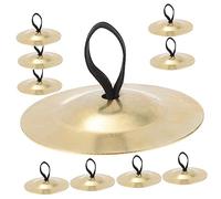Vaguelly 5pares Finger Cymbals for Kids Zills for Belly Dancing Musical Instrument and Entertainment