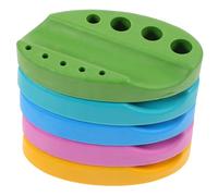Vaguelly 5piezas Estante De Colores Para Tinta De Portavasos De Tinta Para Hisopos De Soporte Para Bolígrafos De Organizador De Pigmentos Salón De