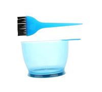 Vaguelly 5piezas Kit De Tinte Cabello Herramientas Para Teñir El Cabello Juego Completo Recipiente Anti-deslizante Batidor Orejeras Cepillo Duradero