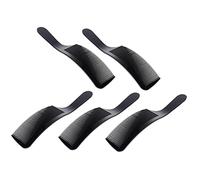 Vaguelly 5piezas Peine De Para Estilismo Diseño Ergonómico Curvado Peines Para Barbería y De Cabello Color Negro