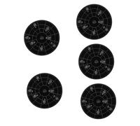Vaguelly 5piezas Rueda De Acordes De Guitarra De Aleación De Aluminio Herramienta Musical Para Comprender Teoría De Acordes y Notas Claves