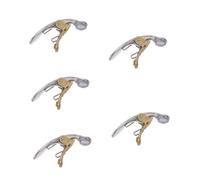 Vaguelly 5piezas Trumpet Watergate Key Accesorio Práctico Para Drenaje De Trompeta Plata
