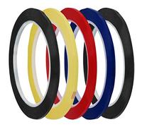 Vaguelly 5rollos Cintas Adhesivas De Posicionamiento Para Violín Guía De Dedos Para Principiantes Para Práctica De Intonación y Aprendizaje Rápido