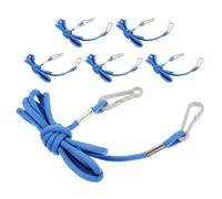 Vaguelly 6 Cordones de Nylon para Guantes Infantiles Diseño Antipérdida y Clips Ajustables para Deportes al Aire Libre y Esquí