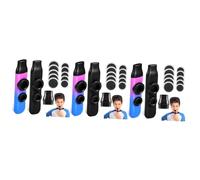 Vaguelly 6 Juegos Kazoo Regalo De Cumpleaños Para Mirlitón De Aleación De Aluminio Armónica Do Mayor De Madera Mirlitón Para Estudiantes Mirlitón De Fiesta Arpa Niño Abdominales Metal