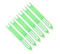 Vaguelly 6 Lanzaderas de Agujas de Plástico para Reparar Redes de Pesca y Trampas de Cangrejos, Resistentes y Versátiles para Proyectos de Reparación y Excursiones de Pesca
