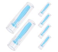 Vaguelly 6 Piezas Aplicador de Lentes de Contacto Rígidos con Caja de Almacenamiento, Material Silicona y Pp, Compatible Universalmente para Uso Diario y Viajes