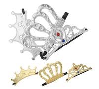 Vaguelly 6 Piezas Crown para Princesa Diademas de Disfraz Elegantes para Fiestas de Cumpleaños Accesorios de Vestuario para Cosplay Infantil