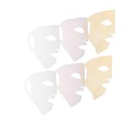 Vaguelly 6 Piezas Funda de Fijación de Mascarilla Silicona Reutilizable Mascarilla Facial de Lámina Uso para Cuidado Facial