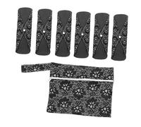 Vaguelly 6 Piezas juego de toallas sanitarias posparto reutilizable Servilleta toallas sanitarias para mujeres toallas sanitarias de algodón compresas menstruales esterilla de lactancia