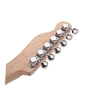Vaguelly 6 piezas Sintonizadores de Bloqueo de Níquel para Guitarra Eléctrica Afinadores de Cuerdas Reemplazo Esencial para Afinación Precisa y Duradera