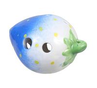 Vaguelly 6agujeros Ocarina De Cerámica De Fresa Instrumento Musical Para Niño Niña Huecos Para Principiantes Juguete Educativo Para Fiestas y Práctica Escuela