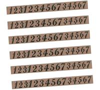 Vaguelly 6hojas Calcomanías Para Tambor De Lengua De Notas Musicales Para Principiantes Adhesivos Prácticos Para Aprendizaje y Práctica De Percusión
