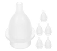 Vaguelly 6piezas Aspirador Eléctrico Para Bebés Saca Mocos Limpieza Accesorios De Puntas Reutilizables Kit