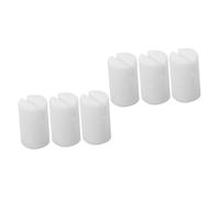 Vaguelly 6piezas Banjo Bone Nut Para Cuerdas Repuesto De Cejuela De Banjo De Hueso De Búfalo Material Duradero Para Mejora De Tono y Resonancia Para Músicos Mandolina