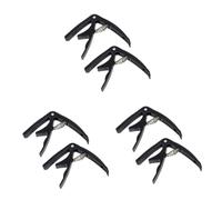 Vaguelly 6piezas Capos Ajustables Para Guitarra Accesorios Para Instrumentos De Cuerda Diseño Compacto y Ligero Para Música Folk y Country
