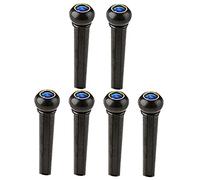 Vaguelly 6piezas Cuerdas De Guitarra Clavija Para Puente De Guitarra Clavija De Plástico Para Para Fijar Cuerdas De Escenario