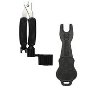 Vaguelly 6piezas De Cambio De Cuerdas Para Guitarra Extractor De Pasadores y Enrollador De Cuerdas Accesorios De Para Guitarras y Bajos Ligero y Portátil Fácil De Usar